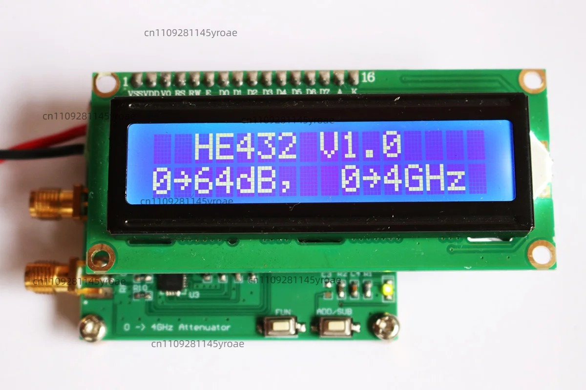 Test Instruments - Attenuatore di Segnale RF Digitale 0-4GHz,