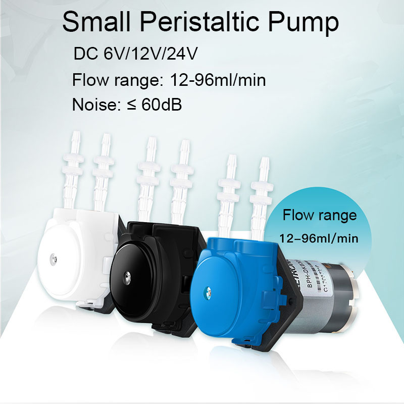 Mini Peristaltic Pump 12V - Piccola Pompa Peristaltica DC 6V/12V/24V, Pompa