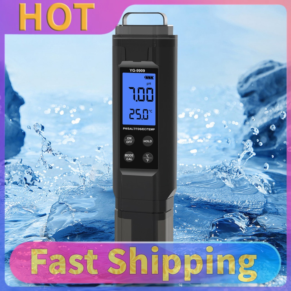 Ph Meter Digital Water Tester - Penna digitale 5 in 1 per