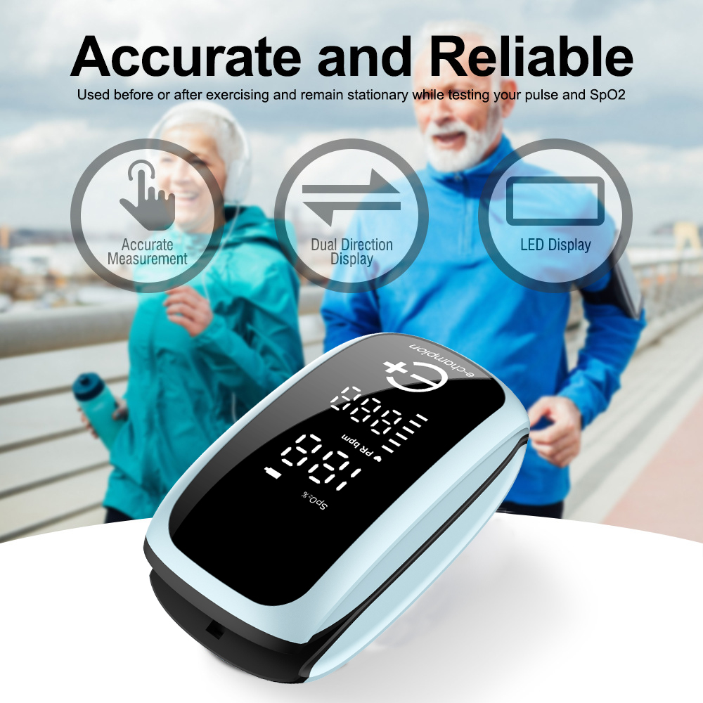 Ossimetro da dito con cinturin - Pulse Oximeter Fingertip Rechargeable recensione e prezzo
